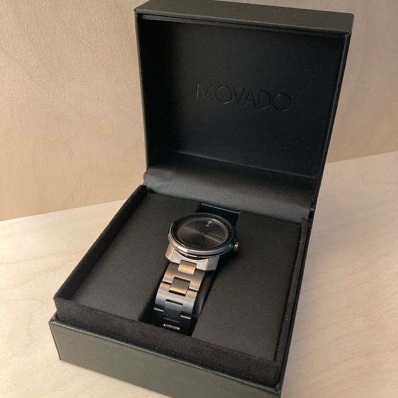 Movado Bold Watch GunMetal - Picture 6 of 16